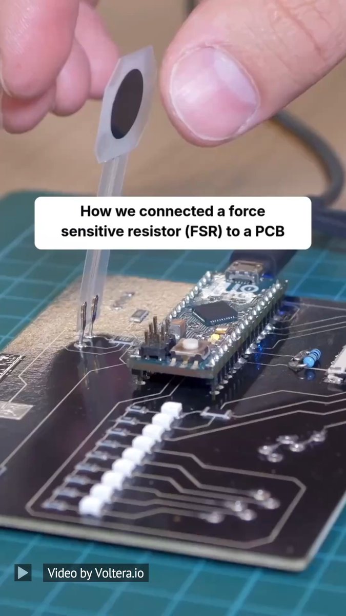 Flexible sensors are enabling applications that rigid sensors cannot by combining precision, adaptability, and durability. Their high signal-to-noise ratio and resistance to electromagnetic interference (EMI) support accurate gesture detection, while direct curvature-based measurements avoid the cumulative drift associated with inertial measurement units (IMUs), making them valuable for rehabilitation technologies. Their ability to detect deflection across two dimensions also makes them well suited for structural health monitoring and intrusion detection. The sensor featured in the video was printed using NOVA, a direct ink write dispensing system. Video Credit: Voltera #engineering #technology #printedelectronics