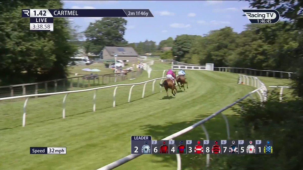 Skelton v Mullins 🥊 The well-backed and talented Gambino gets the better of Speed For Fun in the opener, a first-ever runner for Closutton at Cartmel Racecourse Dan Skelton Racing