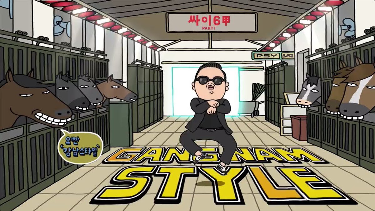 HIT! ‘Gangnam Style’ de PSY ultrapassou 6 bilhões de visualizações no YouTube. Esse continua sendo o clipe musical mais visto de um artista asiático.
