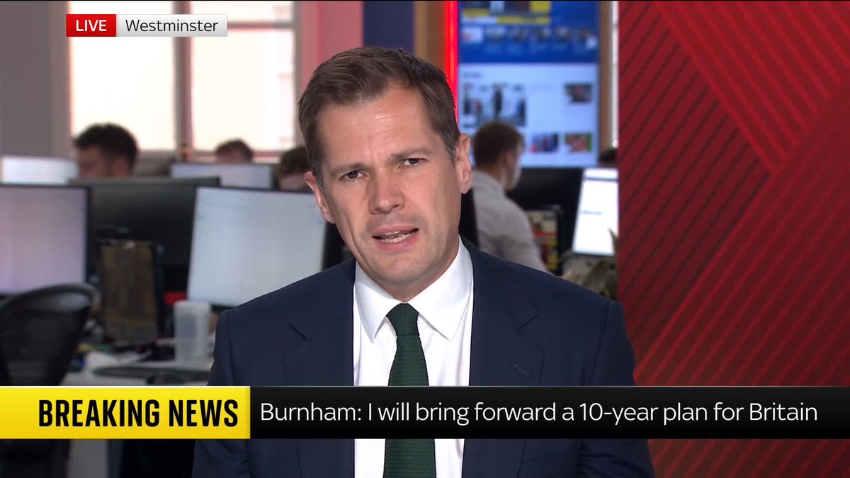 "He doesn't seem to have a plan." Reform UK's Robert Jenrick tells Sarah-Jane Mee why he's sceptical of new PM Andy Burnham. 📺 Sky 501, Virgin 602, Freeview 233 and YouTube