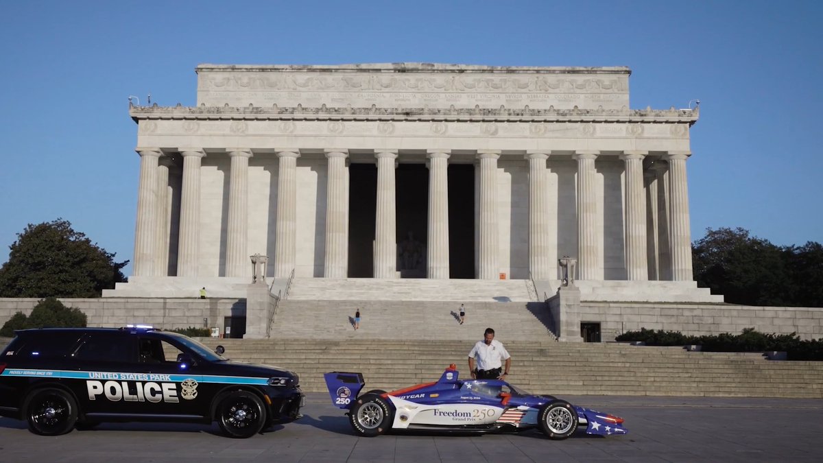 The United States Park Police are enforcing the speed limit. Freedom Revs. August 22-23. Freedom 250 Grand Prix of Washington, D.C..