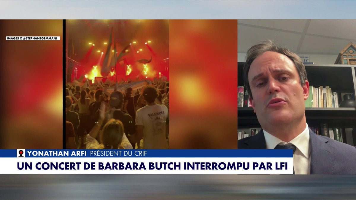 Yonathan Arfi, président du Crif : «Ce qu'ils reprochent à Barbara Butch, c'est de refuser de se soumettre au diktat de LFI, de refuser de condamner Israël», dans #120MinutesInfoEte Toute l'info est à retrouver sur