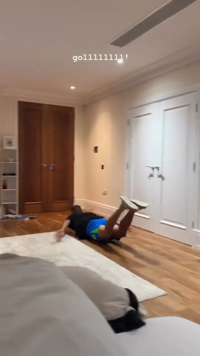 Así festejó Richarlison el gol de España ante la Selección Argentina en la final del Mundial.