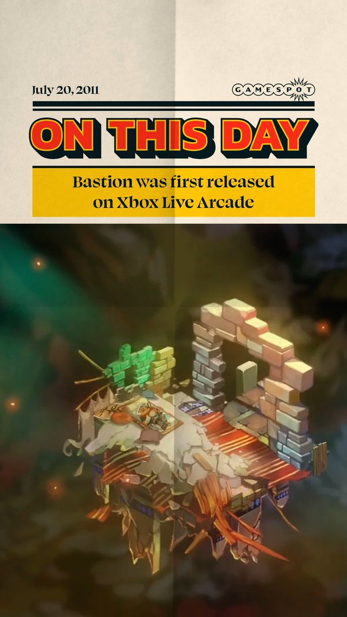 Happy 15 years to Bastion from Supergiant Games! 🎂🥳