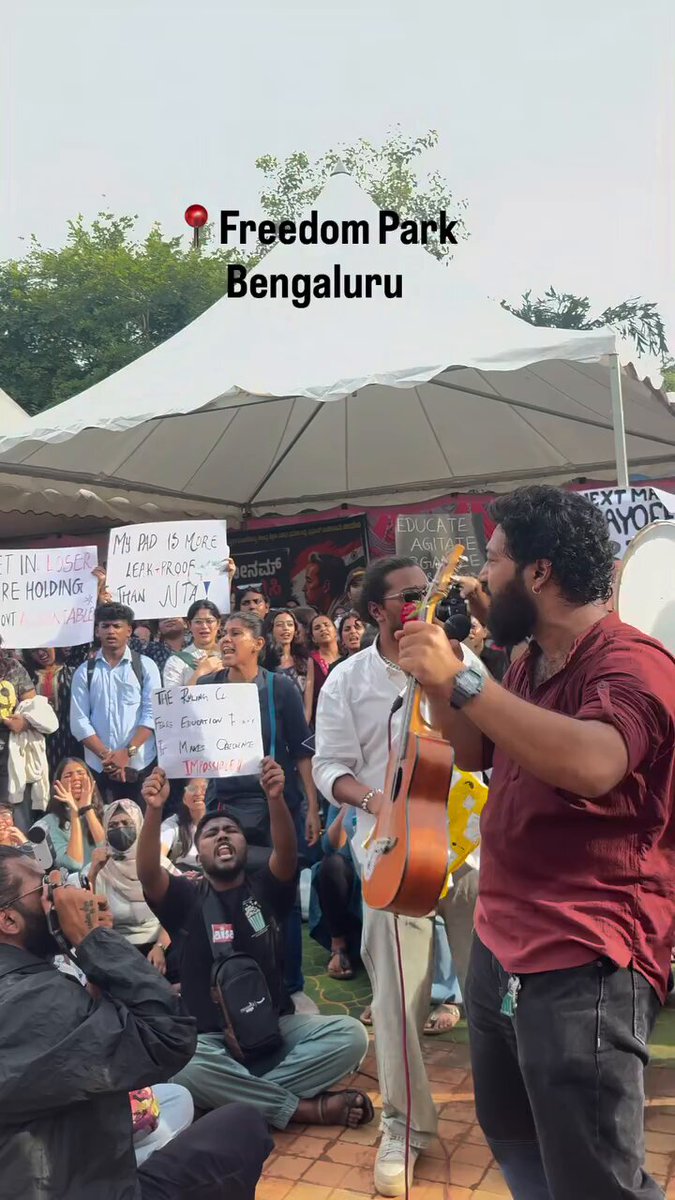 Voices united at Freedom Park, Bengaluru.