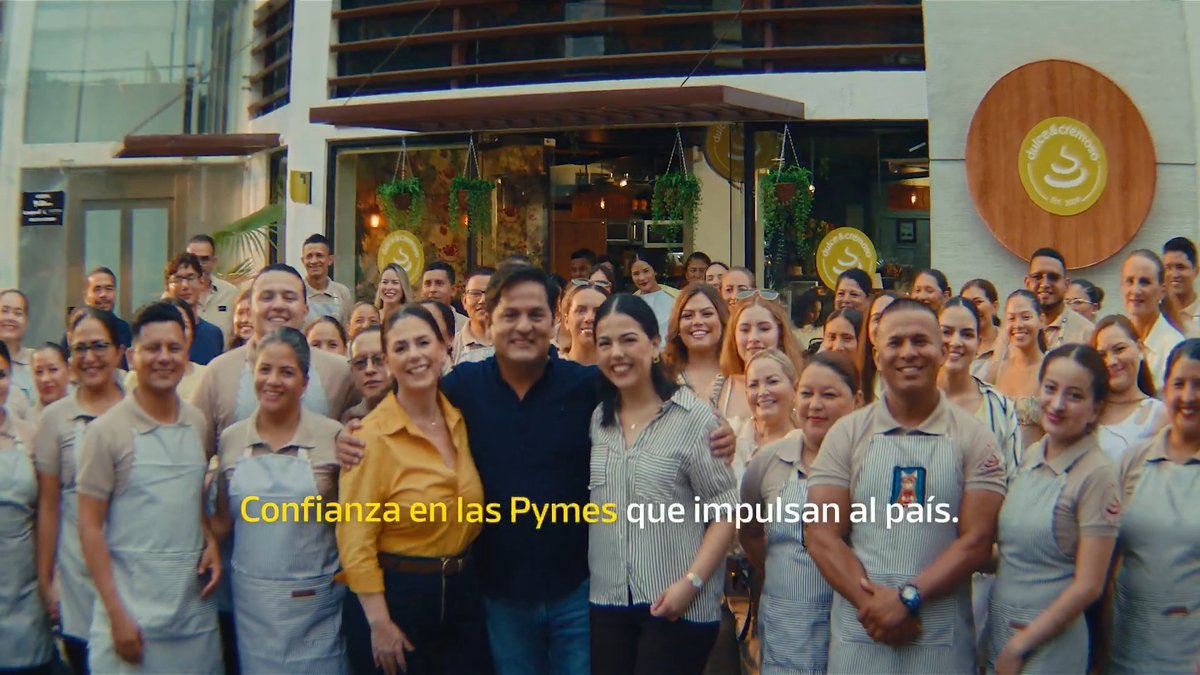 Confianza es creer en las pymes que impulsan al país.