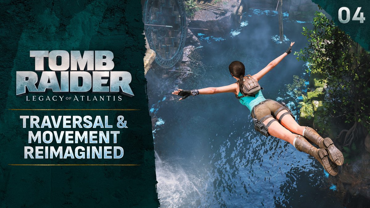 Episode 4 - Traversal & Movement Reimagined Lara Croft doesn't step to the side, she cartwheels Ft. devs from Crystal Dynamics and Flying Wild Hog, and Alix Wilton Regan Watch now: