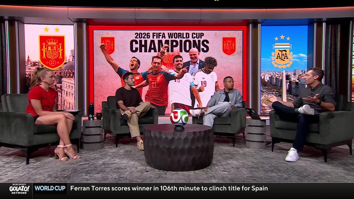 "They're winning everything. Youth tournaments, Women's, Men's." Nico Cantor, Charlie Davies and Jimmy Conrad praise the system that's allowing Spain to dominate world football 🇪🇸