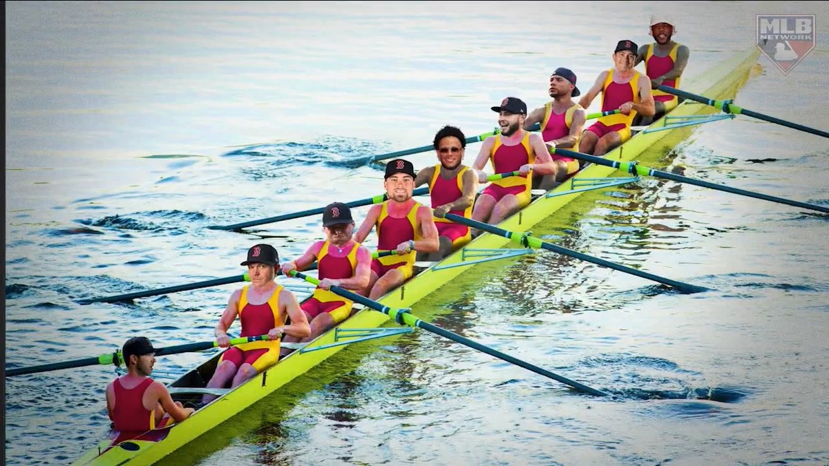 The Red Sox are rowing together in the same direction, rattling off 13 consecutive wins! 🚣 “Hats off to the Boston Red Sox for putting themselves right back in it!”