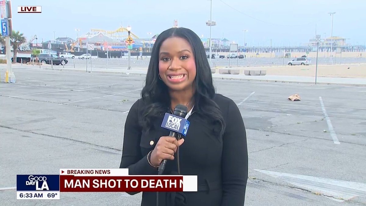 🚨 Man shot and killed near Santa Monica Pier, gunman still at large. Credit: FOX 11 Los Angeles