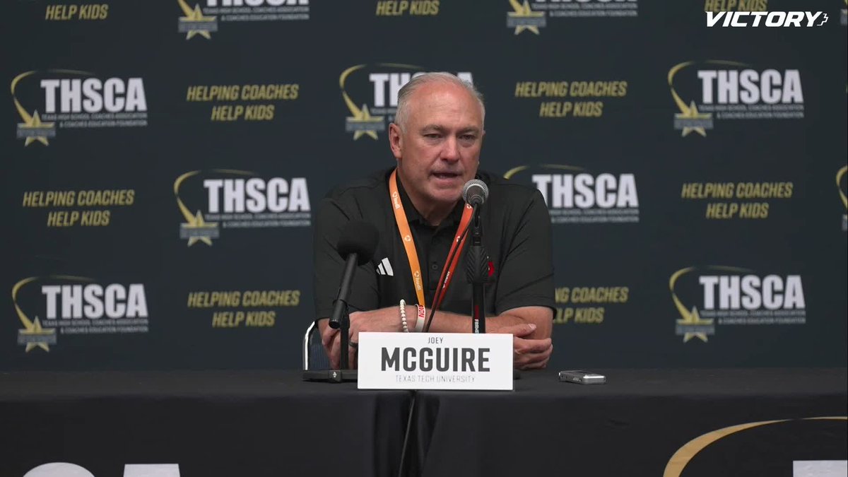 "Everybody thinks offense is sexy. I thought having 40+ sacks and leading the nation in turnovers last year and having the No. 2 overall draft pick was pretty sexy." Texas Tech Football coach Joey McGuire 🌵 on the challenges of getting head coaching opportunities as a defensive coach.