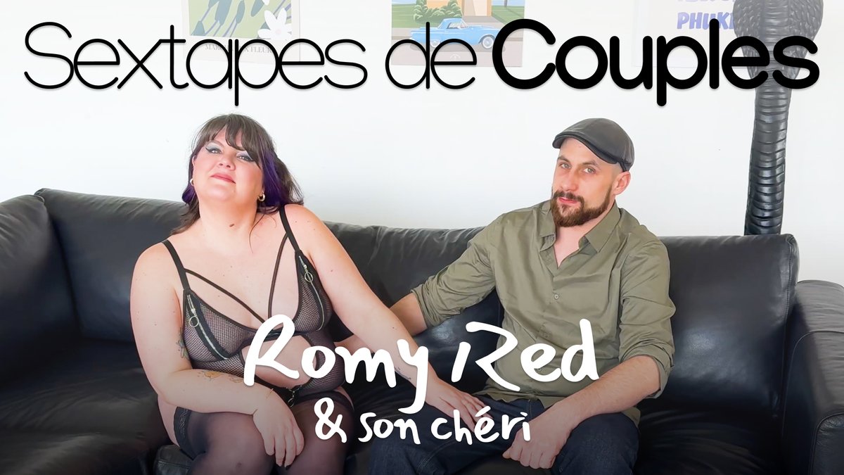 La magnifique libertine curvy ROMY RED / Onlyfans 5$ 💜 nous présente son couple dans une première sextape endiablé Tu aimes ses jolies rondeurs ? ▶️ Vidéo complète de 28min en 4K :