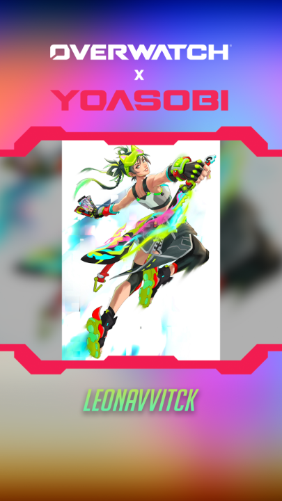 It’s amazing what can happen when all the stars align! 💫 Check out more of our favorite Overwatch x YOASOBI creations as we look back on such a stellar collab 🎨