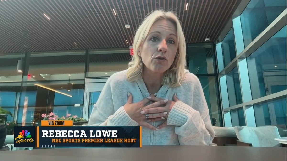 "I want the summer of 2026 to have affected a whole generation of, say, 10-12 year olds, who will take this forward – not just into 2030, but beyond as well. I really think this summer has changed a lot." – Rebecca Lowe on the impact of this World Cup for U.S. Soccer