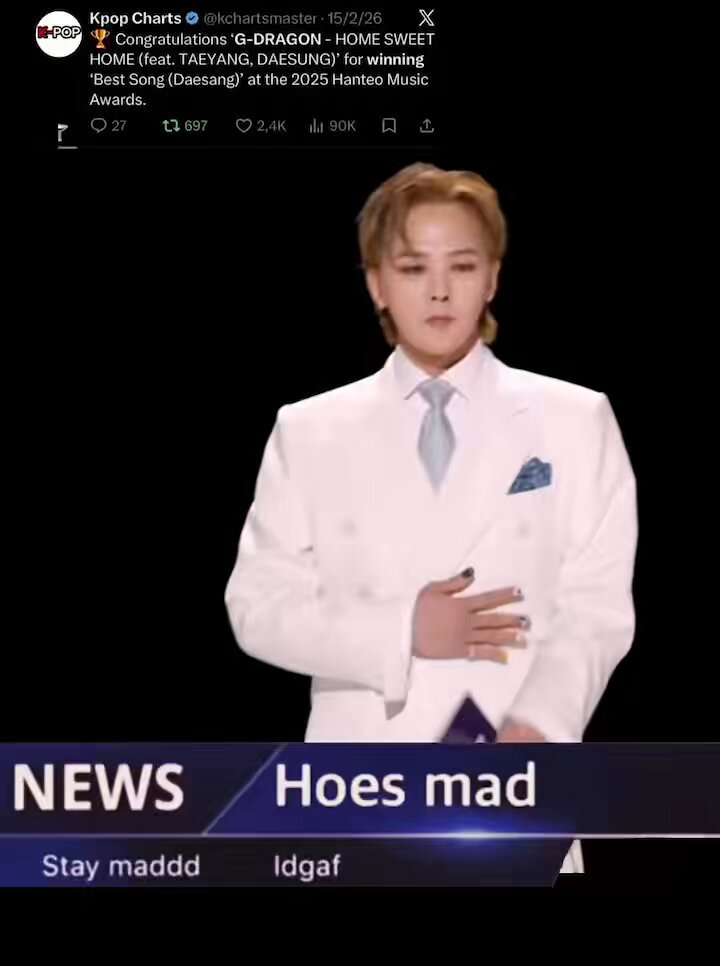 i’d be mad too