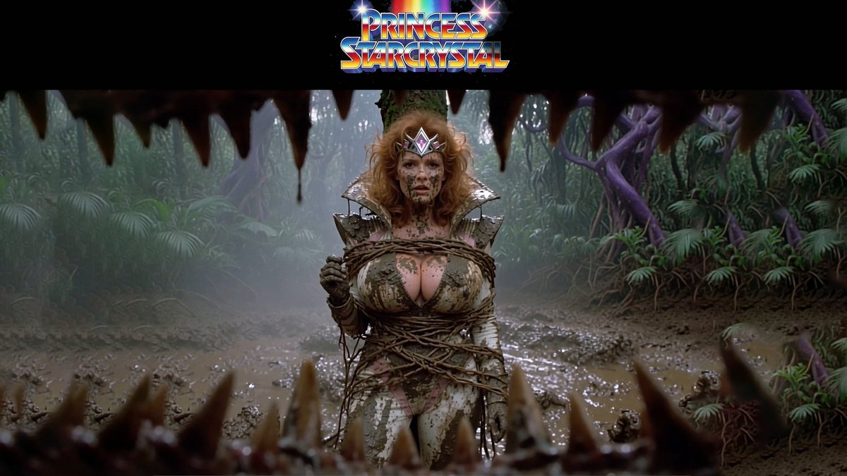 After Bambi blew up I had to follow it with… this. Better? No idea. Louder and 10x more action-packed? Absolutely. Meet Princess Starcrystal 🚀