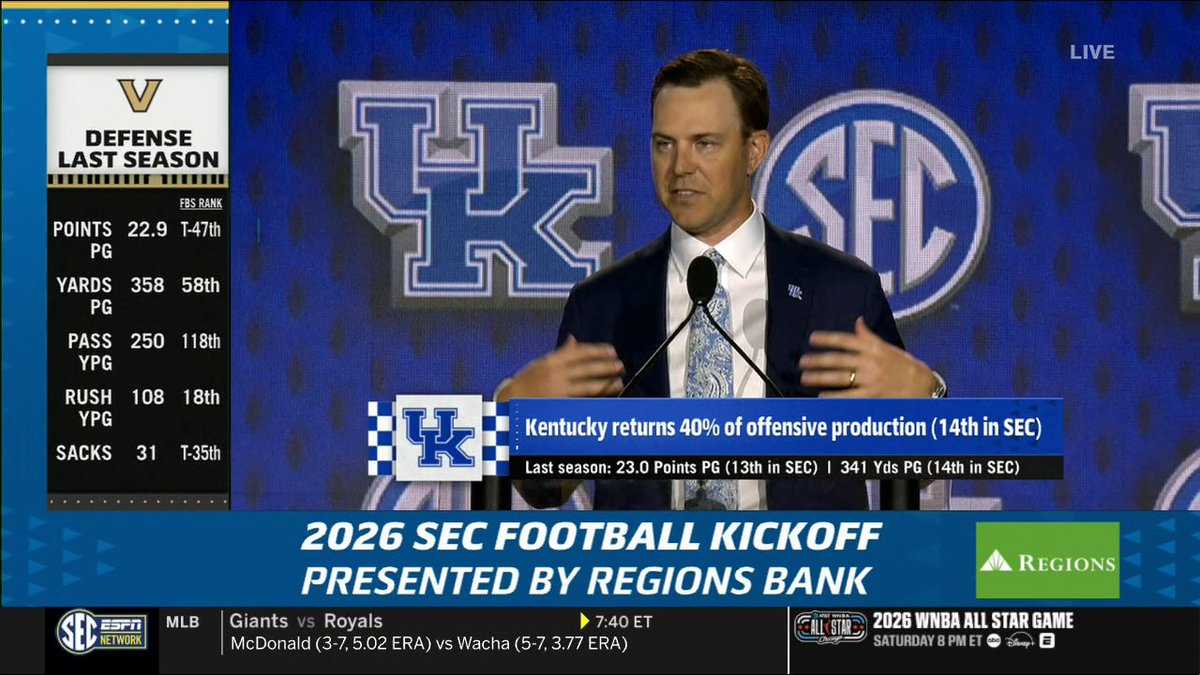 "Because of me." Will Stein believes in his system and that he can do special things at Kentucky 🔥 Kentucky Football