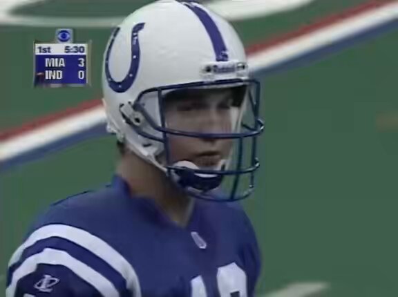 THROWBACK: When #Colts quarterback Peyton Manning made the first start of his legendary college football career against the #Dolphins in 1998. What do you notice about Manning…? 😳😳😳
