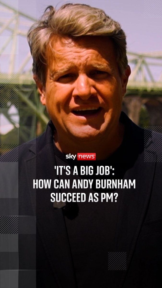 How can Andy Burnham succeed as prime minister? Our people and politics correspondent @NickMartinSky speaks to locals in Runcorn to see what is top of their agenda ⬇️ Politics live: