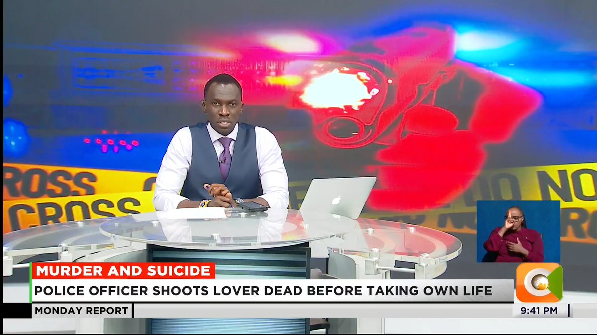Murder And Suicide: Police officer shoots lover dead before taking own life Neighbours say couple had a history of disagreements Investigators probe circumstances surrounding the tragedy #CitizenMondayReport