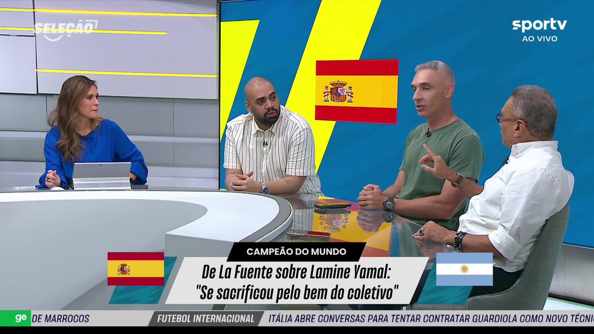 PC Vasconcellos fala sobre comparações entre Pelé e Messi que surgiram durante a Copa: "Você jamais veria um argentino propor uma discussão. Isso é tipicamente brasileiro.” #messi #pelé #argentina #futebol #ge2026