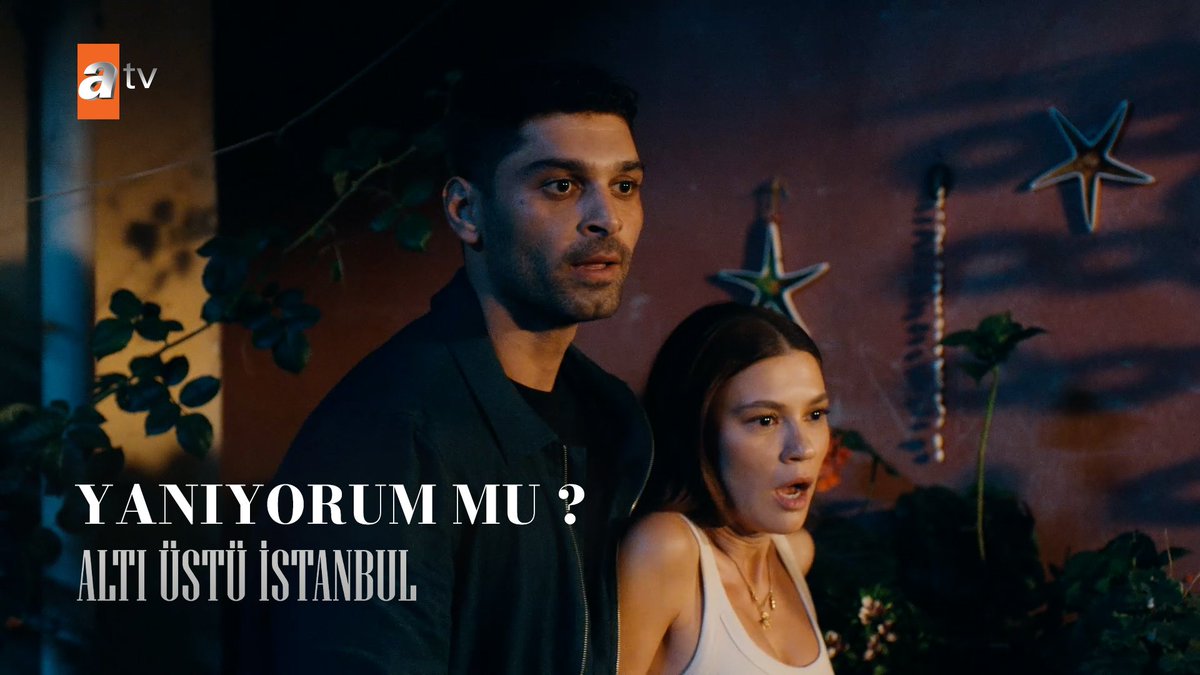 "Sevmek ne kelime, yanıyorum!" 🔥❤️ #AltıÜstüİstanbul atv