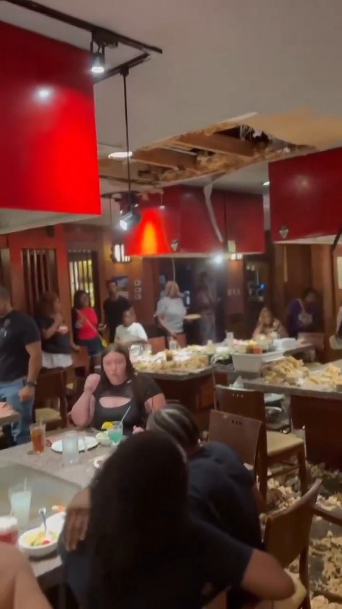 POV: You're dining at the Arigato Japanese Steakhouse in Winston-Salem, NC last night 🤨🥩 A statement from the Winston-Salem Fire Department said one woman was injured but is expected to recover. Dine accordingly... #CityLife #Arigato #collapse #WinstonSalem #steak #Fail #FAFO #FineDining #decay #urban #democrats #NC