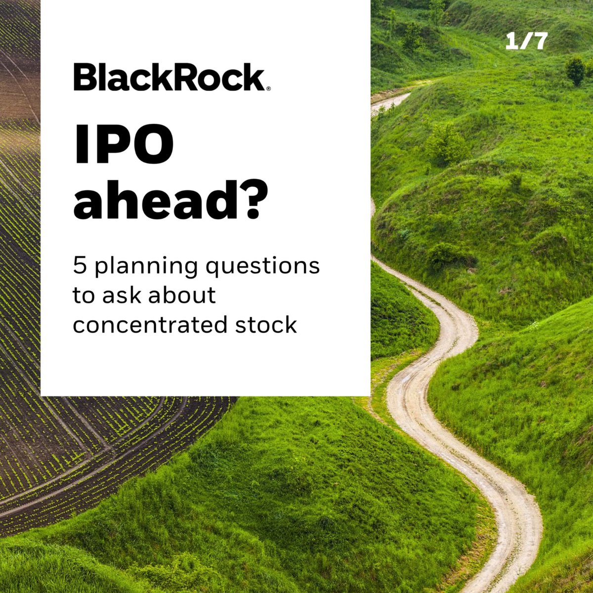 Myth: There's one best way to manage concentrated stock after an IPO. Reality: Every investor's goals, tax situation, and timeline are different. That's why planning early and working with an advisor can help investors prepare for key decisions before and after an IPO. Swipe through five questions to help start the conversation: ⬇