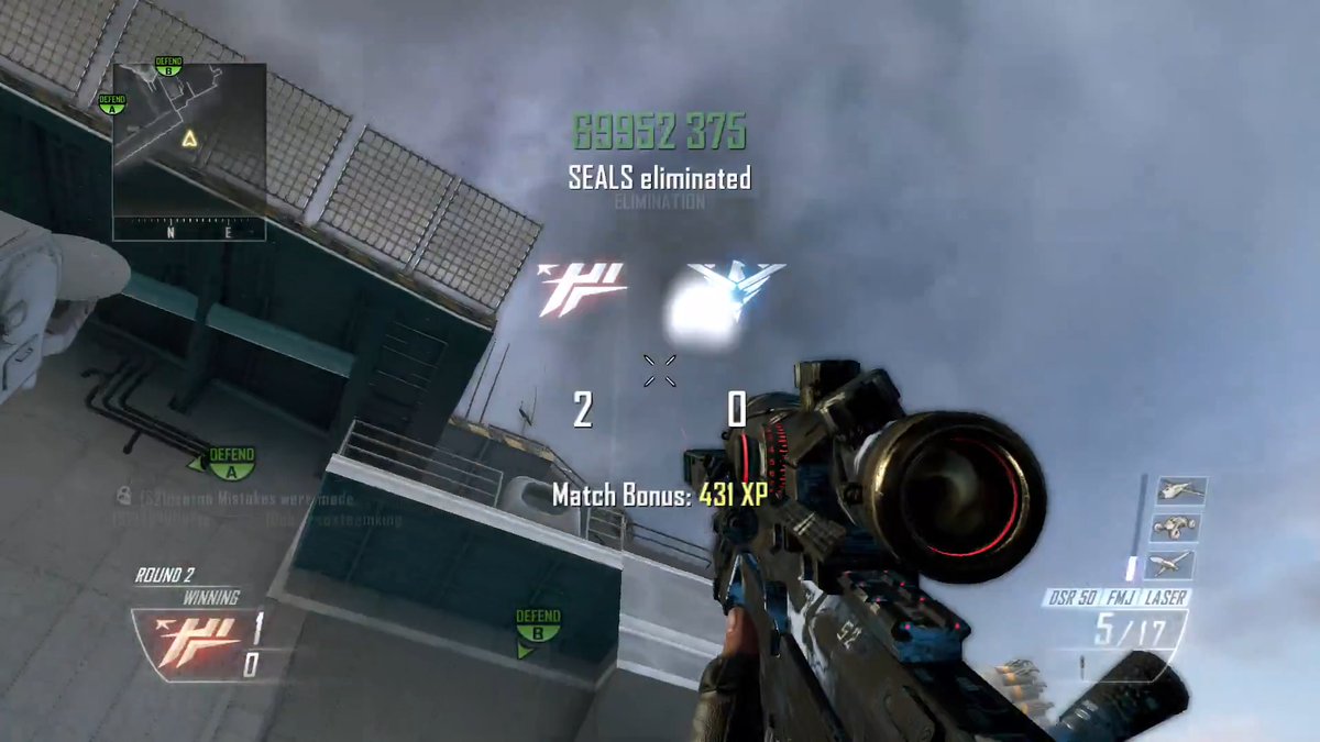 the carrier sui is the ultimate trickshot on Black Ops 2