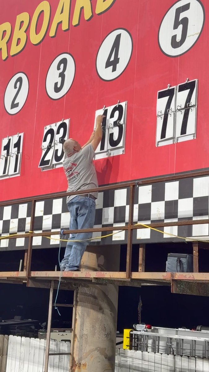 Old-school cool at North Wilkesboro Speedway. 😎