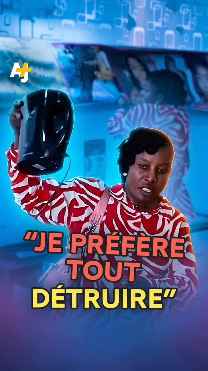 Des Sud-Africains veulent lui prendre son salon de coiffure, cette Mozambicaine préfère le détruire :