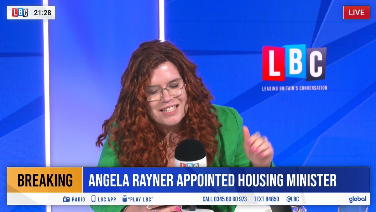 ‘Now that, to me, is a good appointment.’ Angela Rayner has been made Housing Secretary. @Bethanymrd gives @Iaindale the latest.