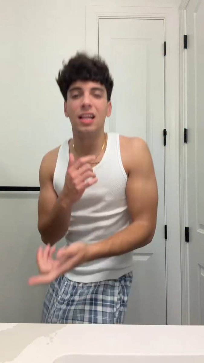 white tank and plaid, the vibe is immaculate fr