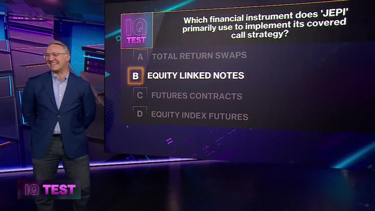 Bloomberg's Joel Weber puts Scarlet Fu, Katie Greifeld, and Eric Balchunas to the test on "Bloomberg ETF IQ" in this week's edition of "IQ Test"