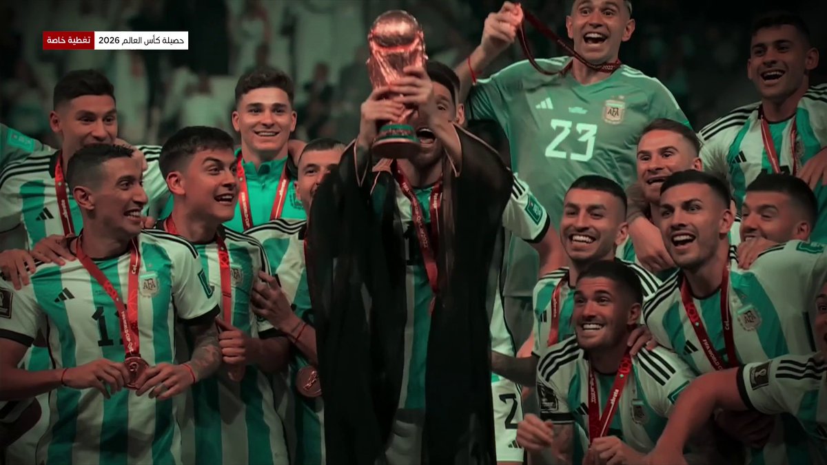 من ألمانيا إلى الولايات المتحدة، عشرون عاماً حمل بها ميسي أحلام الأرجنتين في ست نسخ مونديالية. #كأس_العالم2026