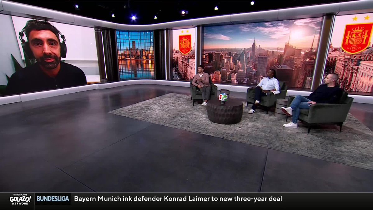 "It's a young team. They're still all going to be around, perhaps at the peak of their powers in two years time." Phil Kitromilides says this is just the beginning of a dynasty for Spain๐ช๐ธ