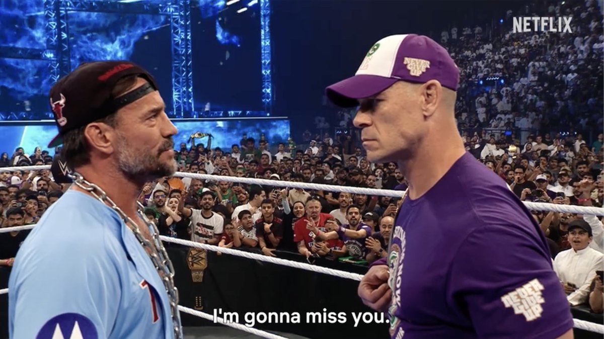“Right in the middle of his moment, he gave me a very real, and authentic moment, and it was very special.” This moment between John Cena and CM Punk 🥺❤️ WWE: UNREAL SEASON 3 DROPS TOMORROW.