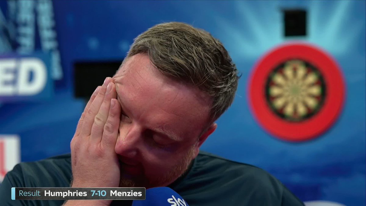 "No one gave me hope, no matter what I do in my life I will take this to my grave" Cameron Menzies reacts to a stunning win over Luke Humphries 🤩