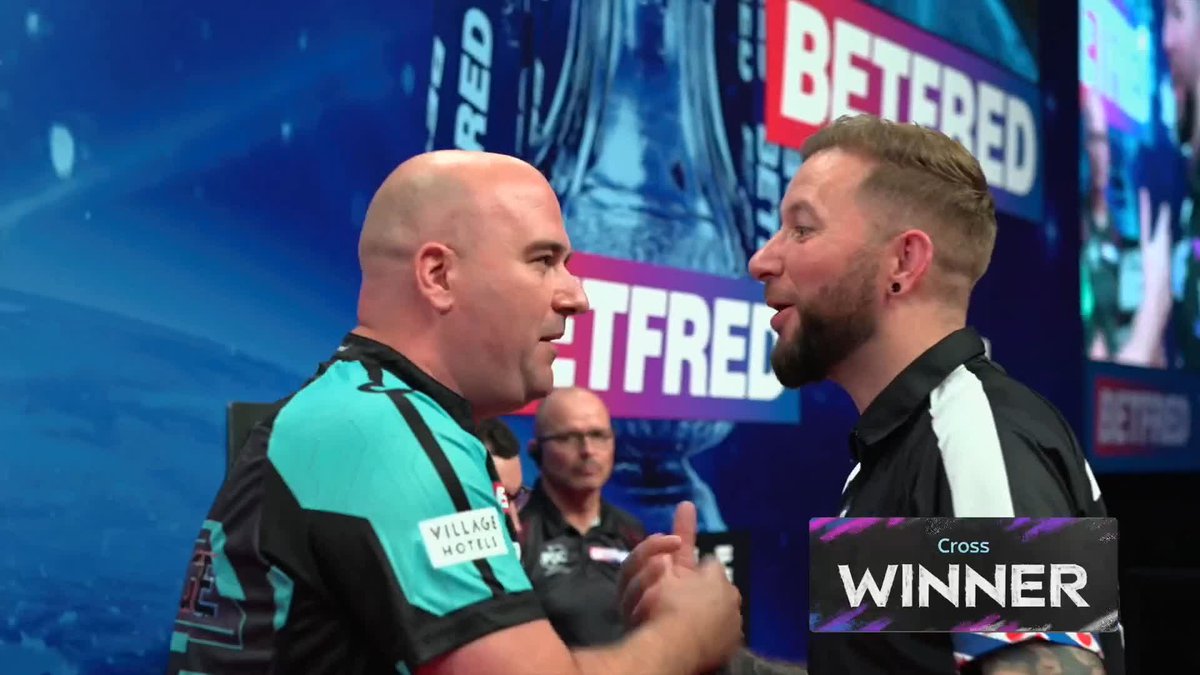 CROSS CRUSHES NOPPERT! Emphatic win for Rob Cross! The 2019 champion dispatches Danny Noppert to set up an intriguing showdown against Gerwyn Price! 📺 #MatchplayDarts