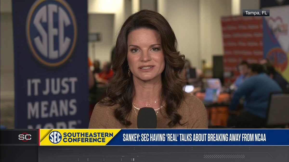 "It's very real." —Heather Dinich on the possibility of the SEC breaking away from the NCAA ✍️