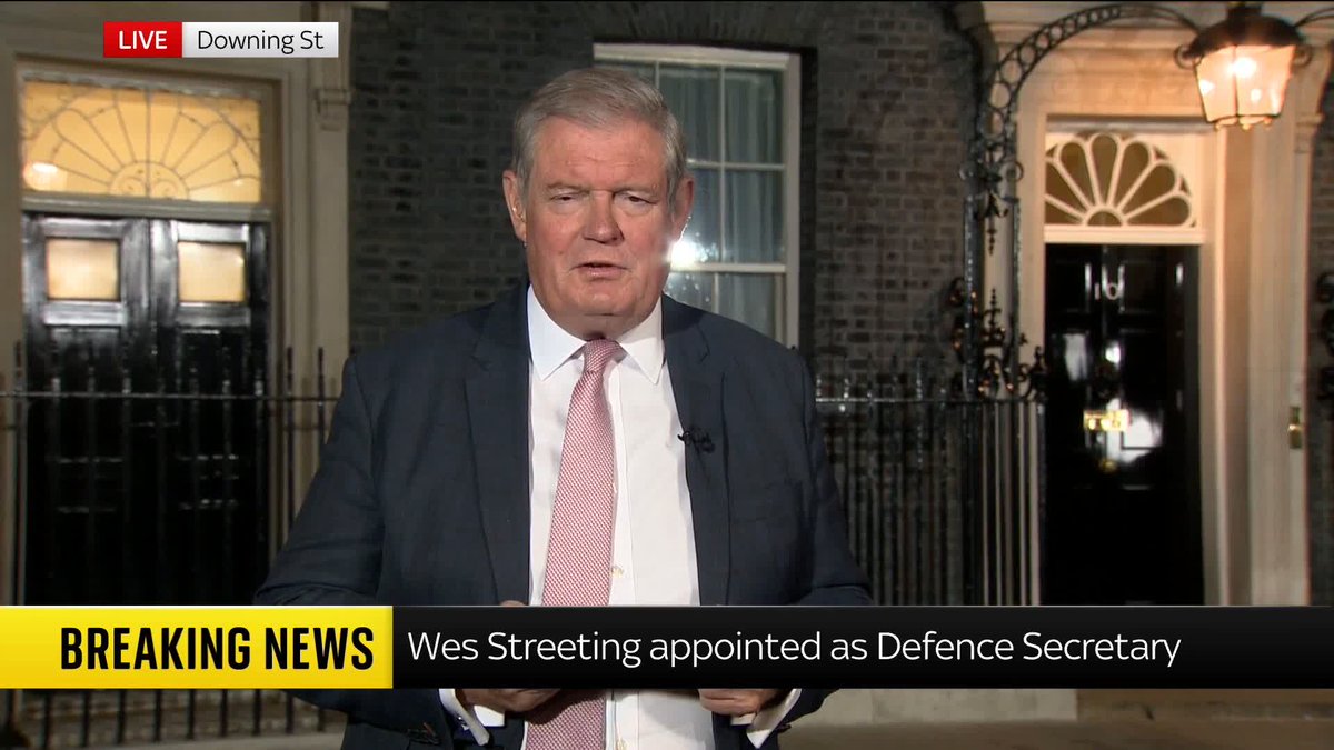 BREAKING: Andy Burnham has made Wes Streeting defence secretary. @JonCraig gives his analysis of the PM's latest appointments, saying Streeting - who quit as health secretary under Starmer - is "one of the big winners of this reshuffle" ⬇️ Read more: