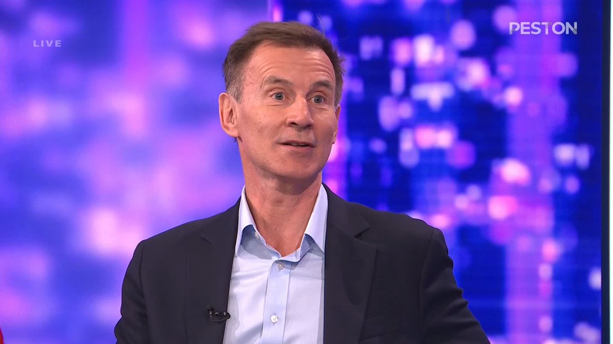 “Burnham doesn’t yet have an ear for foreign policy” Responding to Ed Miliband as Foreign Secretary and the rumour that Rachel Reeves turned down Defence Secretary, Sir Jeremy Hunt MP says neither of them are “reassuring... to the outside world” #Peston