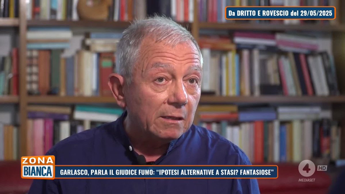 Garlasco, il giudice Fumo: "Ipotesi alternative a Stasi? Fantasiose" #ZonaBianca