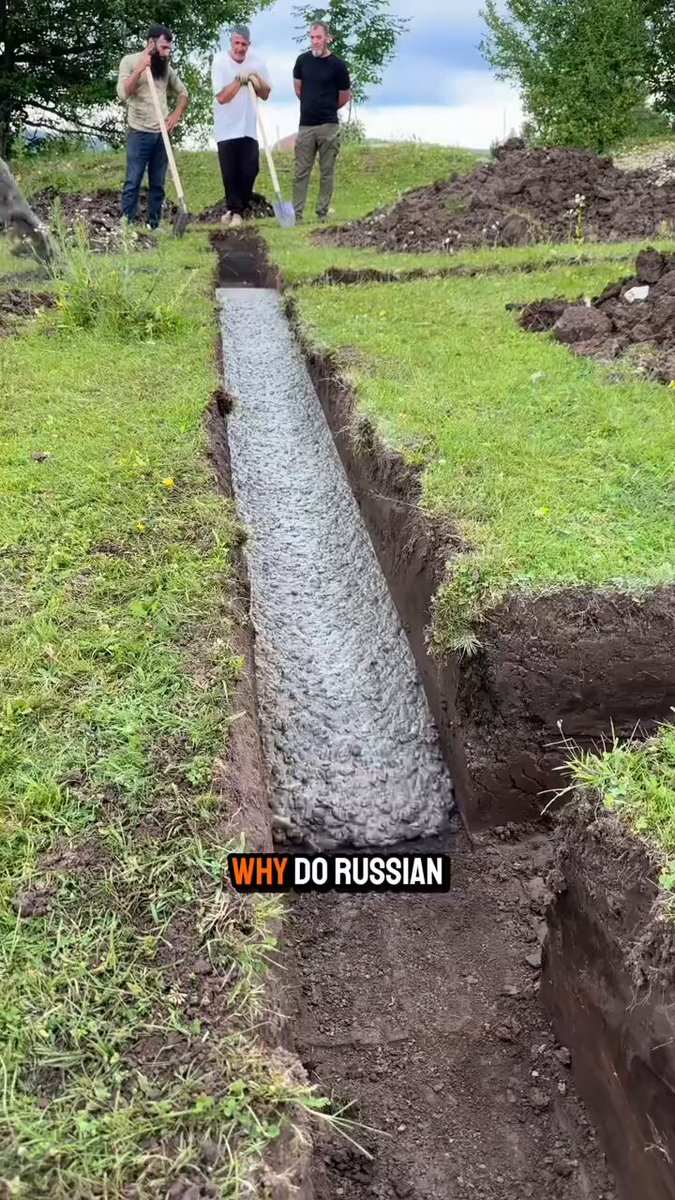 Why Russian builders pour concrete like this