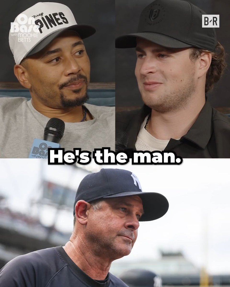 Cam Schlittler shares what it's like playing for manager Aaron Boone 🫡 Full episode: #Baseball #MLB #Yankees