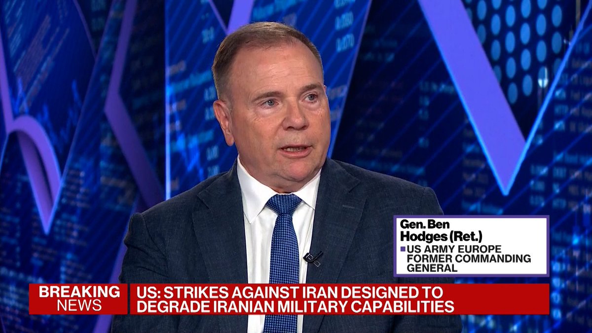 "I don't know if we are in control of this war." Gen. Ben Hodges (Ret.) joins Kailey Leinz and @jmathieureports to discuss the latest on the Iran war