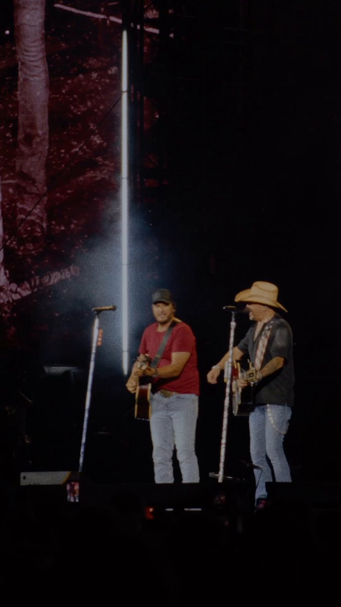 Join me tomorrow for the premiere of the official "Songs About Us" music video featuring my buddy @LukeBryan. Before the premiere, I'll share a little about what it meant to play this one LIVE at Sanford Stadium. See y'all there at 4 PM CT on YouTube.