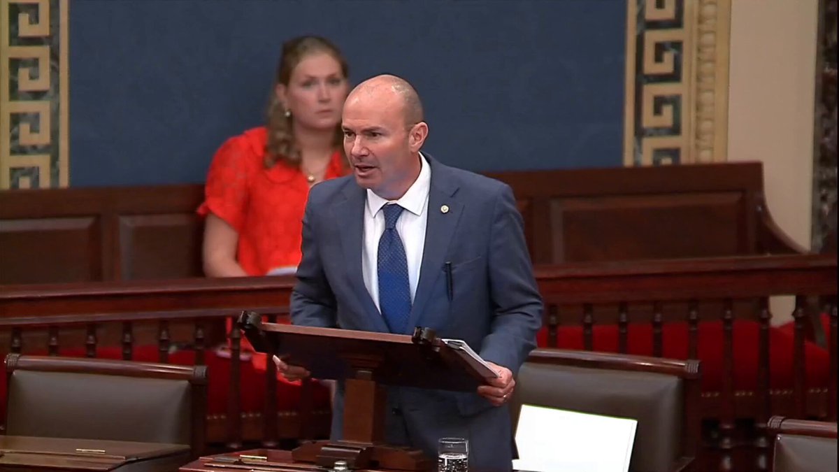 🚨 BOOM — SENATOR MIKE LEE ON THE SAVE AMERICA ACT: "SHAME ON US if we don't take the steps necessary to extricate ourselves from the sharp clinging talons of the zombie filibuster, the name I've assigned for the use of the 60 vote cloture standard as a de facto 60 vote PASSAGE standard!" "When nobody else shows up to speak against it — that's over and you call the question on the bill and you call it not at 60 votes you call it at 51. That's what we ought to be doing. We should put this bill on the floor and we should debate it until such time as it passes!" 🔥🔥🔥