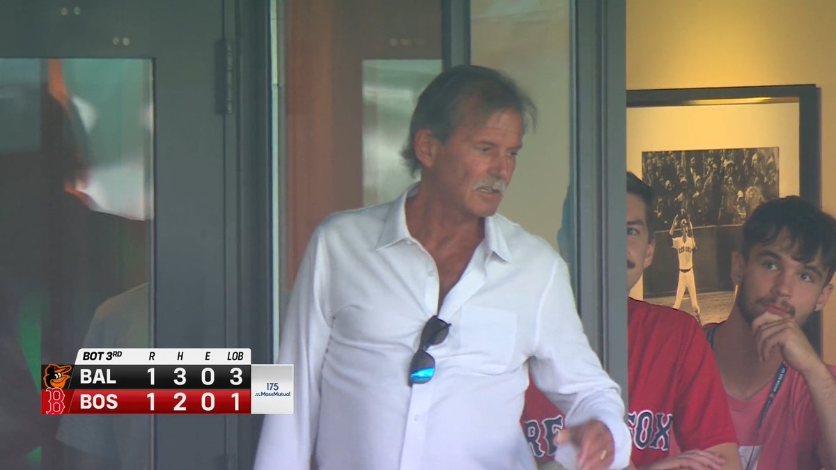 Eck sighting at America's Most Beloved! 💚 Chappy is 2 saves behind him for 9th on the all-time leaderboard 👀