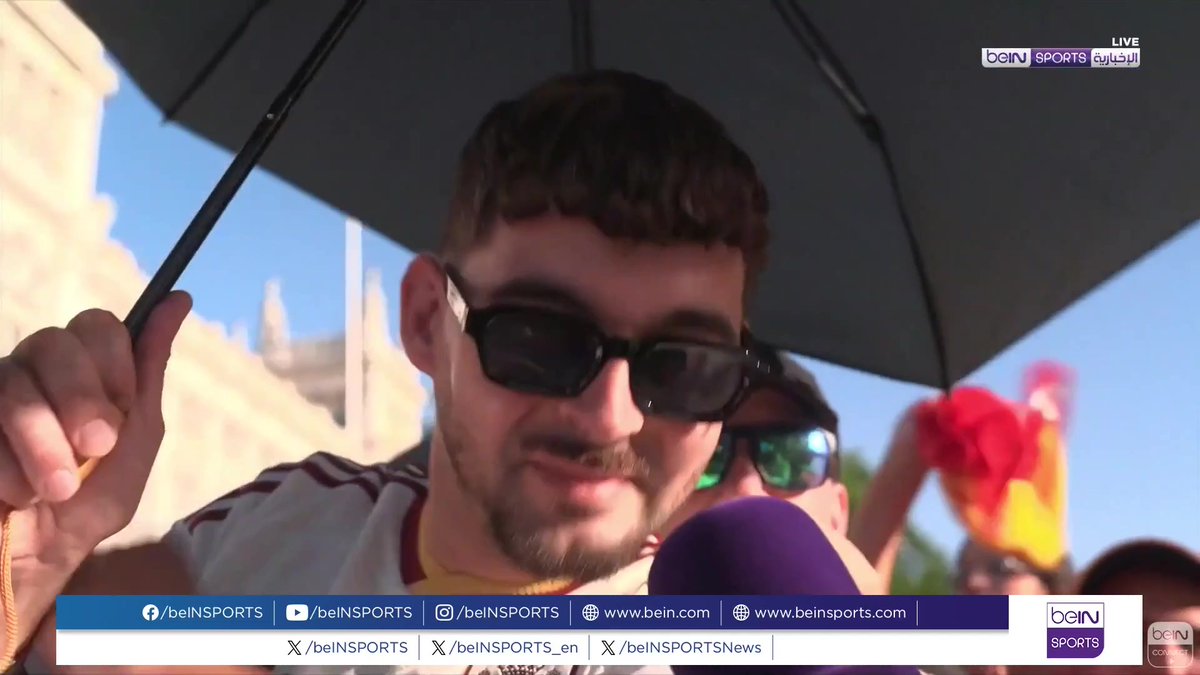 🎥 | بعد عودته إلى العاصمة مدريد متوجا بكأس العالم 2026 حظي منتخب إسبانيا 🇪🇸 باستقبال يليق بالأبطال . نتعرف على المزيد مع جمال جبالي جمال جبالي
